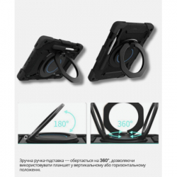 ����� �� �������� BeCover Stand Samsung Galaxy Tab S10 FE Plus (SM-X620/SM-X626) 13.1" Black (714564) - �������� 3