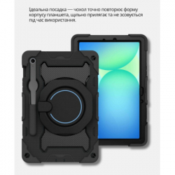 ����� �� �������� BeCover Stand Samsung Galaxy Tab S10 FE Plus (SM-X620/SM-X626) 13.1" Black (714564) - �������� 4