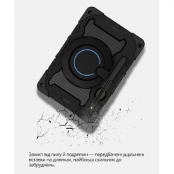 ����� �� �������� BeCover Stand Samsung Galaxy Tab S10 FE Plus (SM-X620/SM-X626) 13.1" Black (714564) - �������� 5