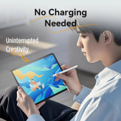 Стилус VENTION 3-in-1 Magnetic Stylus Pen White Aluminum Alloy Type (KQLW0) - Картинка 7