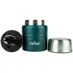 Термос Tribe Food Jar харчовий 0,35 л ocean (T-DE-0021-ocean) - Картинка 2