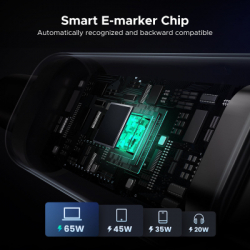 Дата кабель USB-C to USB-C 2.0m PD 100W display L509 black Ugreen (35512) - Картинка 4