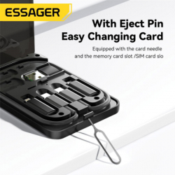 Дата кабель USB charging cable set Treasure box 0.28m Essager (ECJHZ-JH01-P) - Картинка 3