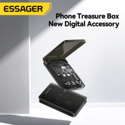 Дата кабель USB charging cable set Treasure box 0.28m Essager (ECJHZ-JH01-P) - Картинка 6