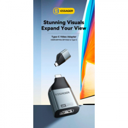 ���������� HDMI F to USB-C M 4K60Hz Essager (EZJHD60-MJ0G-P) - �������� 2