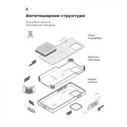 Чехол для мобильного телефона Armorstandart ICON Motorola Edge 70 5G Camera cover Black (ARM89703) - Картинка 6