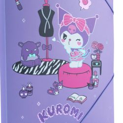 Папка на резинках Kite A4 Kuromi (HK25-247-1) - Картинка 5