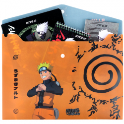 Папка - куточок Kite А4 Naruto (NR25-244) - Картинка 3