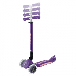 Самокат Globber серії Elite Lights фіолетово-рожевий Колеса з підсвічуванням (439-603-3) - Картинка 8