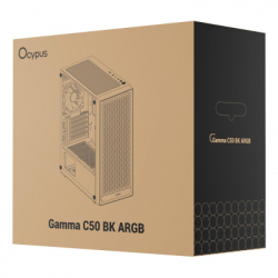 Корпус для ПК OCYPUS GAMMA C50 BK ARGB (GAMMA-C50-BKG400XX-GL) - Картинка 11