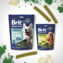 ������ ��� ����� Brit Premium Dental Snacks M ��� �������� ���� � ��������� � �������� 180 � (8595602573950) - �������� 2