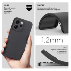 ����� �� ��������� �������� Armorstandart Matte Slim Fit OPPO Reno15 Pro 5G Camera cover Black (ARM89919) - �������� 3