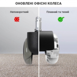 Ролик для кресла Аклас FI 11 D-50 декор, Прозрачный (00166283) - Картинка 9