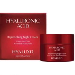 Крем для обличчя Hyaluxir Hyaluronic Acid Нічний з гіалуроновою кислотою Відновлювальний 50 мл (100018) - Картинка 2
