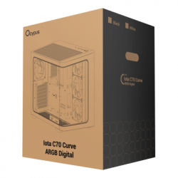 Корпус для ПК OCYPUS IOTA C70 BK CURVE ARGB DIGITAL (IOTA-C70-BKD400CD-GL) - Картинка 11