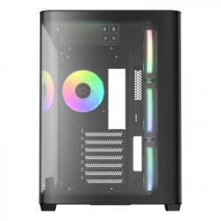Корпус для ПК OCYPUS IOTA C70 BK CURVE ARGB DIGITAL (IOTA-C70-BKD400CD-GL) - Картинка 2