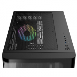 Корпус для ПК OCYPUS IOTA C70 BK CURVE ARGB DIGITAL (IOTA-C70-BKD400CD-GL) - Картинка 7