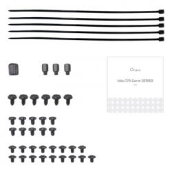 Корпус для ПК OCYPUS IOTA C70 BK CURVE ARGB DIGITAL (IOTA-C70-BKD400CD-GL) - Картинка 9