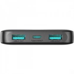 ������� ������������ JOYROOM 10000mAh 12W 2*USB-A, USB-C In/Out, Black (JR-PBF12 / 6956116713256) - �������� 3