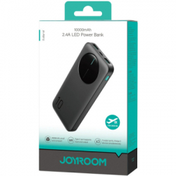 ������� ������������ JOYROOM 10000mAh 12W 2*USB-A, USB-C In/Out, Black (JR-PBF12 / 6956116713256) - �������� 6