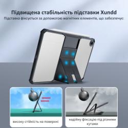 ����� ��� �������� BeCover Stand Samsung Galaxy Tab A11 Plus SM-X236B 11.0" Black (714965) - �������� 3