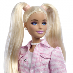 Лялька Barbie Deluxe Style Денім-сет у барбікорі (JJN69) - Картинка 4