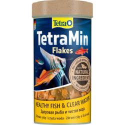 Корм для рыб Tetra Min Flakes для тропических аквариумных рыбок в хлопьях 250 мл (4004218238923) - Картинка 2