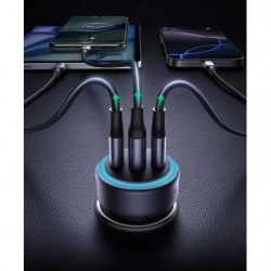 Зарядний пристрій Ugreen 2xUSB-C PD30W + 1xUSB QC3.0 EC307 gray (45843) - Картинка 3