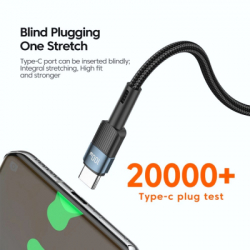Дата кабель USB-C to USB-C 0.5m 100W black Essager (EXCTT1-XCB01) - Картинка 5