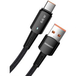 Дата кабель USB 2.0 AM to USB-C 0.5m 6A Essager (EXCT-CGB01) - Картинка 2