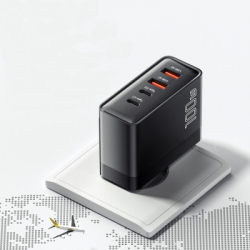 Зарядний пристрій 2xUSB-C + 2xUSB 100W Essager (ECT2CA-QYB01-Z) - Картинка 9