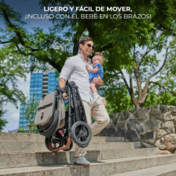 Коляска Kinderkraft 2 в 1 Esme Black (KSESME00BLK2000) (5902533929665) - Картинка 11