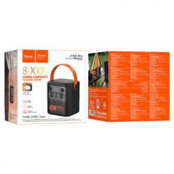 Батарея універсальна HOCO 80000mAh Pro Tough PD/65W Black (J152 / 714982) - Картинка 8