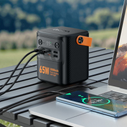 Батарея універсальна HOCO 80000mAh Pro Tough PD/65W Black (J152 / 714982) - Картинка 9