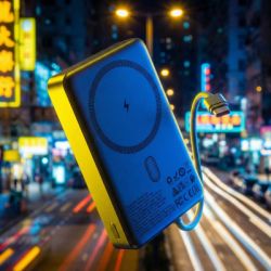 ������� ������������� HOCO 10000 mAh Origen Dual PD/20W Magnetic with cable Type-C Metal Gray (Q44 / 714983) - �������� 11