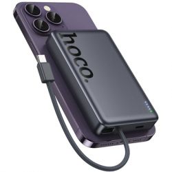 ������� ������������� HOCO 10000 mAh Origen Dual PD/20W Magnetic with cable Type-C Metal Gray (Q44 / 714983) - �������� 5