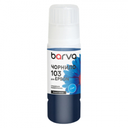 ������� Barva Epson 103, Cyan, ��� L1110/L3100/L3200/L3150/L3250/L3550/L5190/L5590, 65 ��, ������������, ������ OneKey (E103-691e)