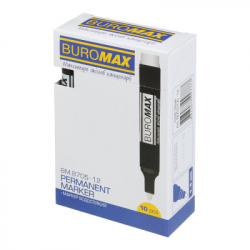 Маркер Buromax водостійкий 1-4 мм, білий (BM.8705-12) - Картинка 4