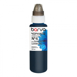 ������� Barva Canon / HP / Lexmark �4 (������������), Cyan, 100 ��, ������������, ������ OneKey (CU4-472e)