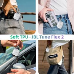Чохол для навушників BeCover для JBL Tune Flex 2 Transparent (714829) - Картинка 5