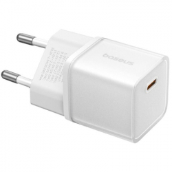 Зарядний пристрій Baseus 1xUSB-C 30W GaN5S white (P10162504213-00) - Картинка 4