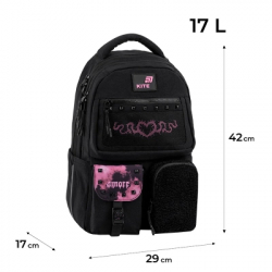 Рюкзак шкільний Kite Education teens 2587M Drama Queen (K26-2587M-2) - Картинка 12