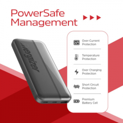 Батарея універсальна Energizer 10000mAh 15W, USB-А, 2*USB-C, Black (UE10050CC) - Картинка 9