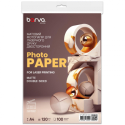 ������ Barva A4, 120 �/�2, Everyday, Laser, matt double-sided 100 � (LP-LBE120-462)