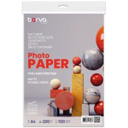 ������ Barva A4, 220 �/�2, Everyday, Laser, matt double-sided 100 � (LP-LBE220-460)