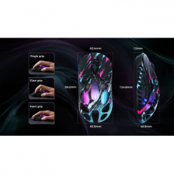 ����� GravaStar Mercury X Pro 8K RGB Wireless/Bluetooth/USB Neon Graffiti (GS_X_PRO_CG_BLK) - �������� 7