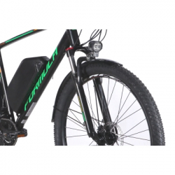 Електровелосипед Formula eCURSOR MAN AM DD 29" 21" 48B 17.5А*г 500Вт 2026 чорно-зелений (ELB-FR-29-248) - Картинка 5