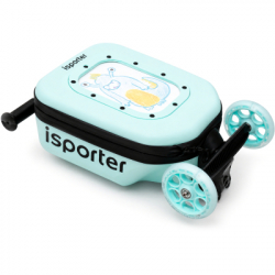 Самокат iSporter Travel 2в1 з валізою м'ятний (K3_Mint) - Картинка 10