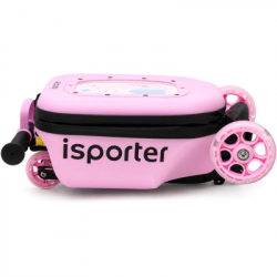 Самокат iSporter Travel 2в1 з валізою рожевий (K3_Pink) - Картинка 11