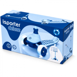 Самокат iSporter Deluxe LED синій (M5_Blue) - Картинка 12